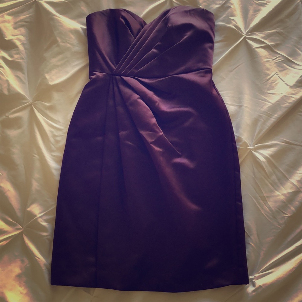 David’s Bridal Strapless Dress